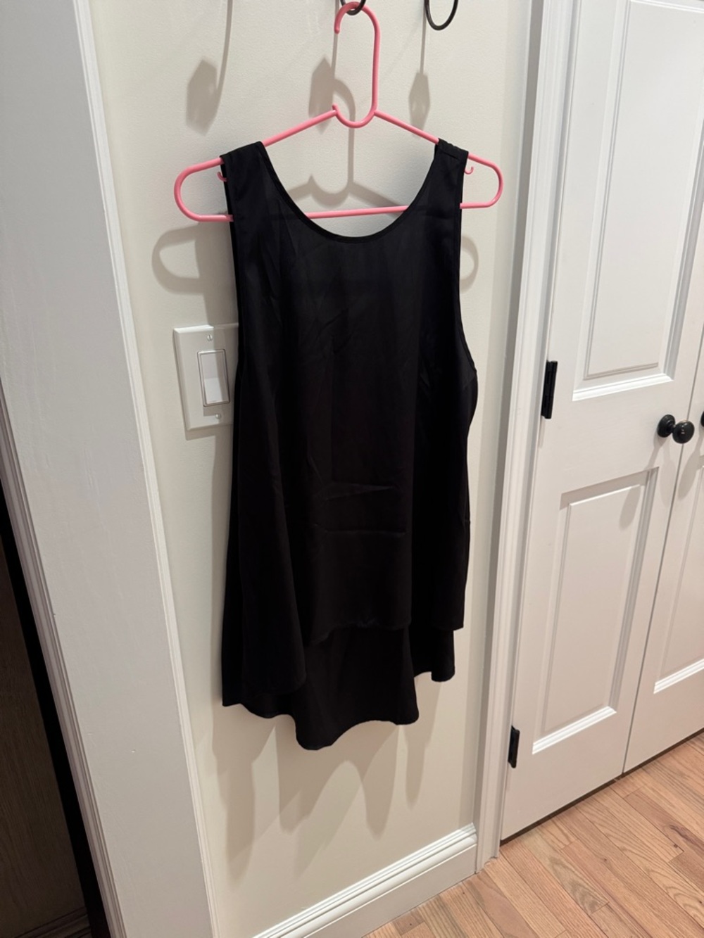 Black Sleeveless laser cut  Tank Top